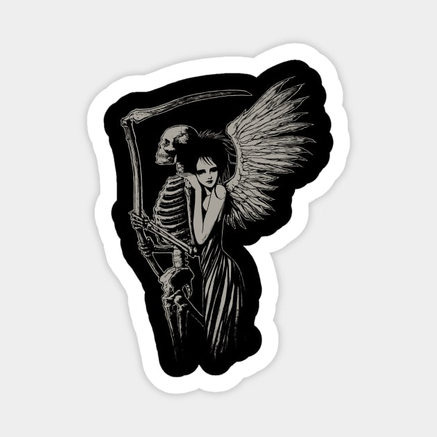 Lovely Dead Sticker by Moutchy